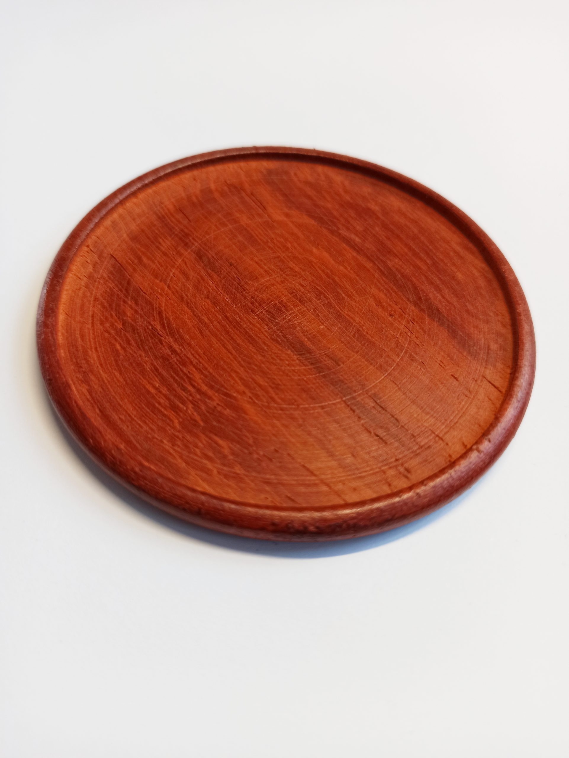 Zestaw podkładek pod szklanki z drewna - ręcznie robione - Afryka handmade - obrazek 2