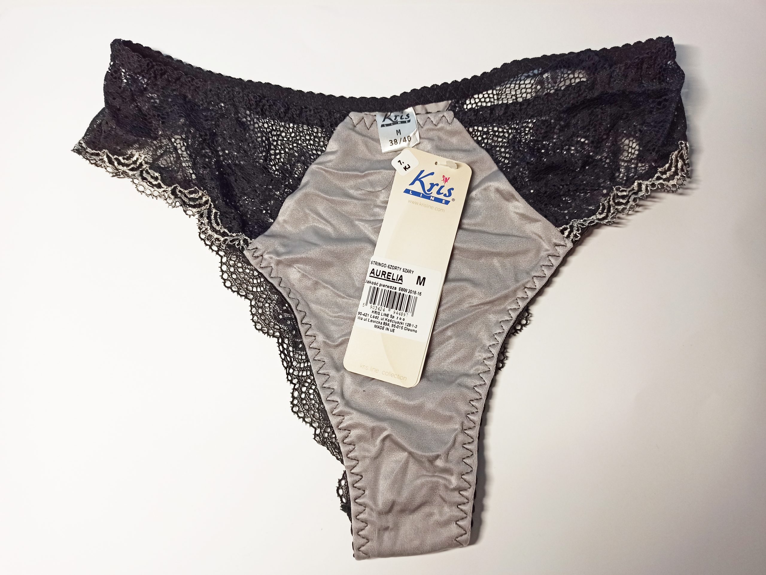 Komplet bielizny Aurelia 70C+M Kris Line szary - obrazek 7
